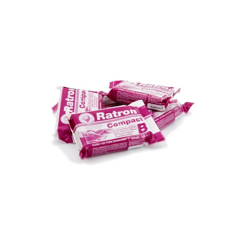 Ratron® Compact B – Rodentizidblock mit Brodifacoum, 100 x 100 g