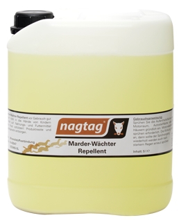 nagtag® Marder-Wächter Repellent – 5 L Vergrämungsmittel im Kanister