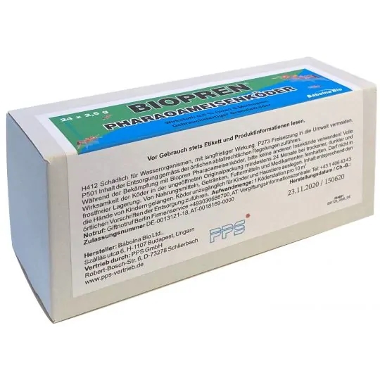 BIOPREN® Pharaoameisenköder – 24 Köderstationen