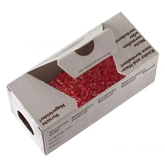 Nagerbox Maus – Kartonköderbox für Mäuseköder und Monitoring (350 Stüc