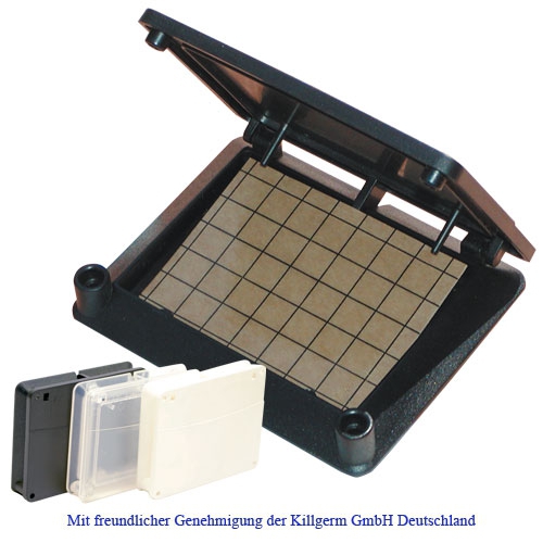 AF® Insektenmonitor Karton – Schwarz, 50 Stück für Feuchtbereiche