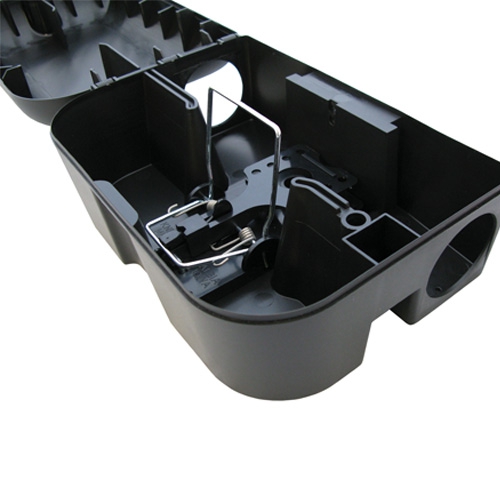 SX One Rattenköderstation mit Deckelscharnier in Schwarz