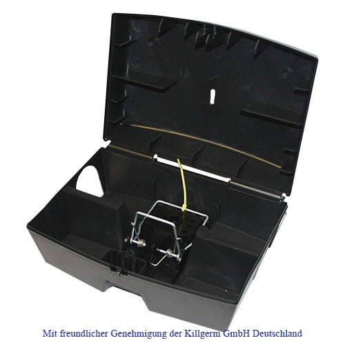 AF® Compact Rattenköderbox – 8 Stück – kompakt, stapelbar & vielseitig