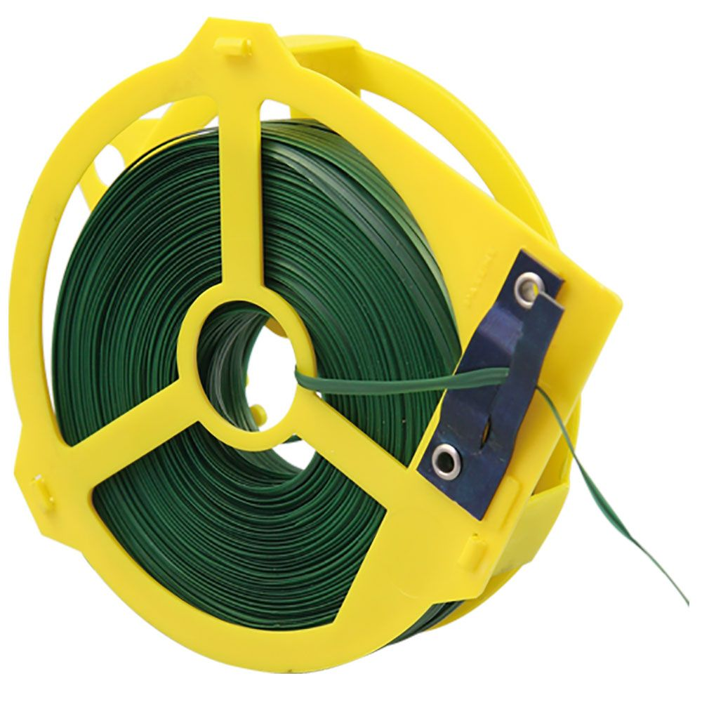 Bindedraht, grün, kunststoffummantelt – für Köderbefestigung - 500m