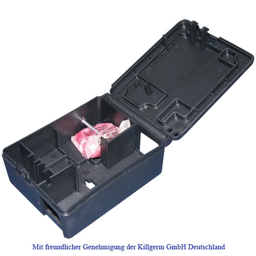 AF® Mausbox Maxi – Professionelle Köderstation für Mäuse (20 Stück)